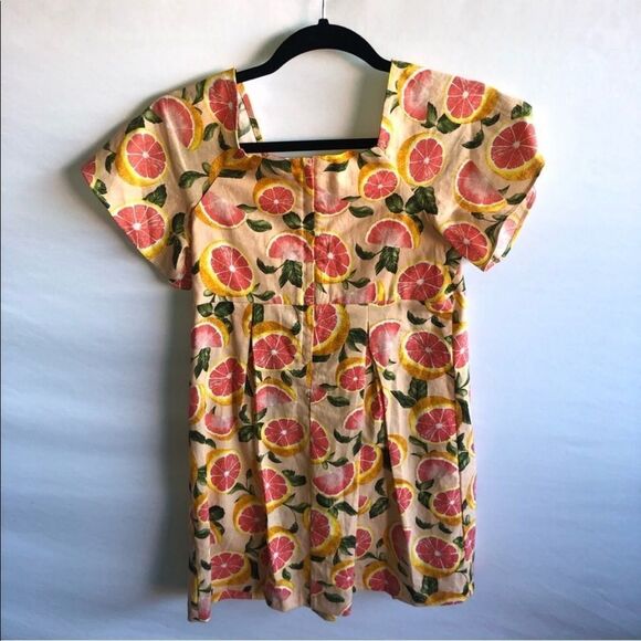 GB Girls Kid's Grapefruit Print Dress - Picture 5 of 7